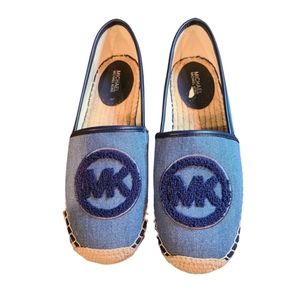 Michael Kors denim espadrilles